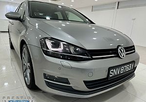 Volkswagen Golf A7 1.4 TSI HID Sunroof 2015 Push Start Silver
